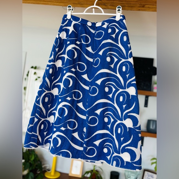 BCBGMAXAZRIA Pleated Skirt with Pockets - Picture 7 of 11